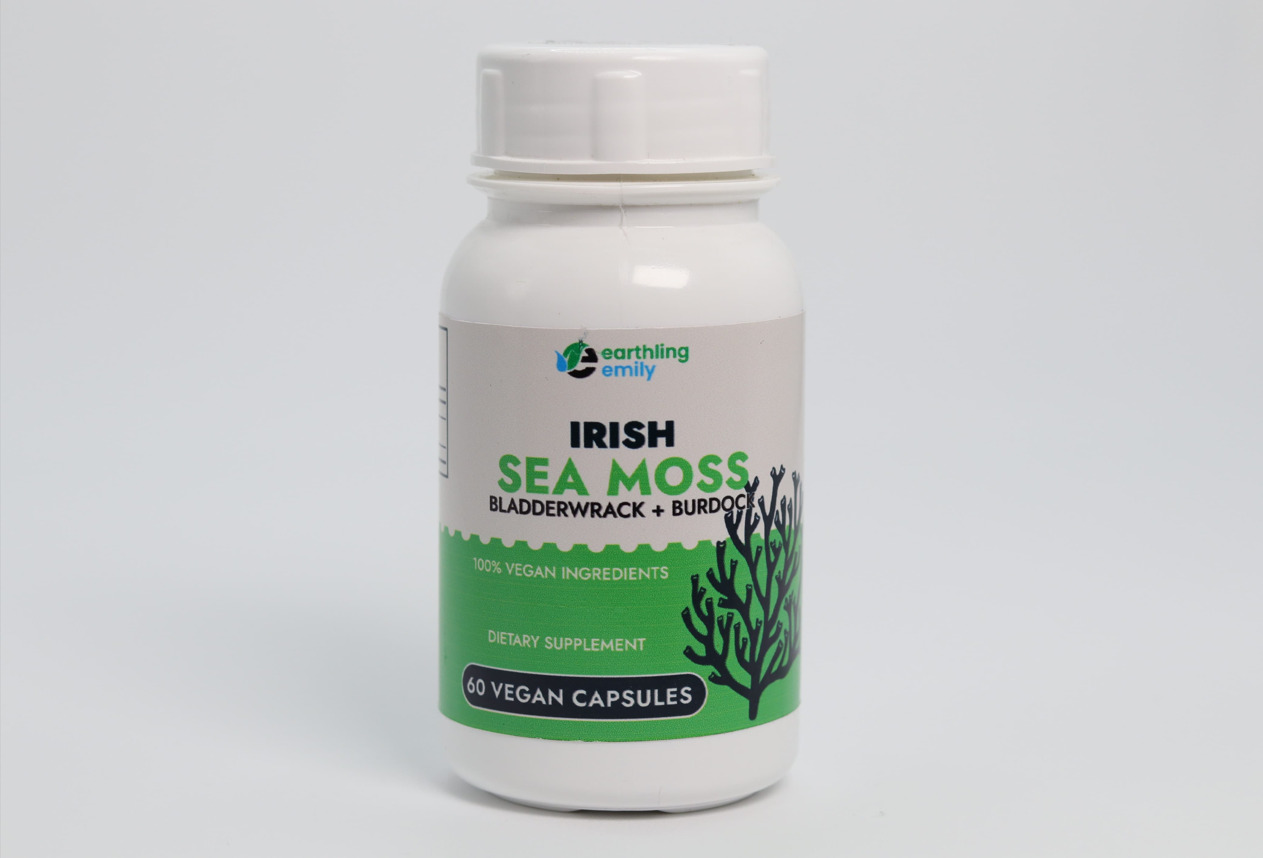 Wild crafted Irish Seamoss Capsules 60