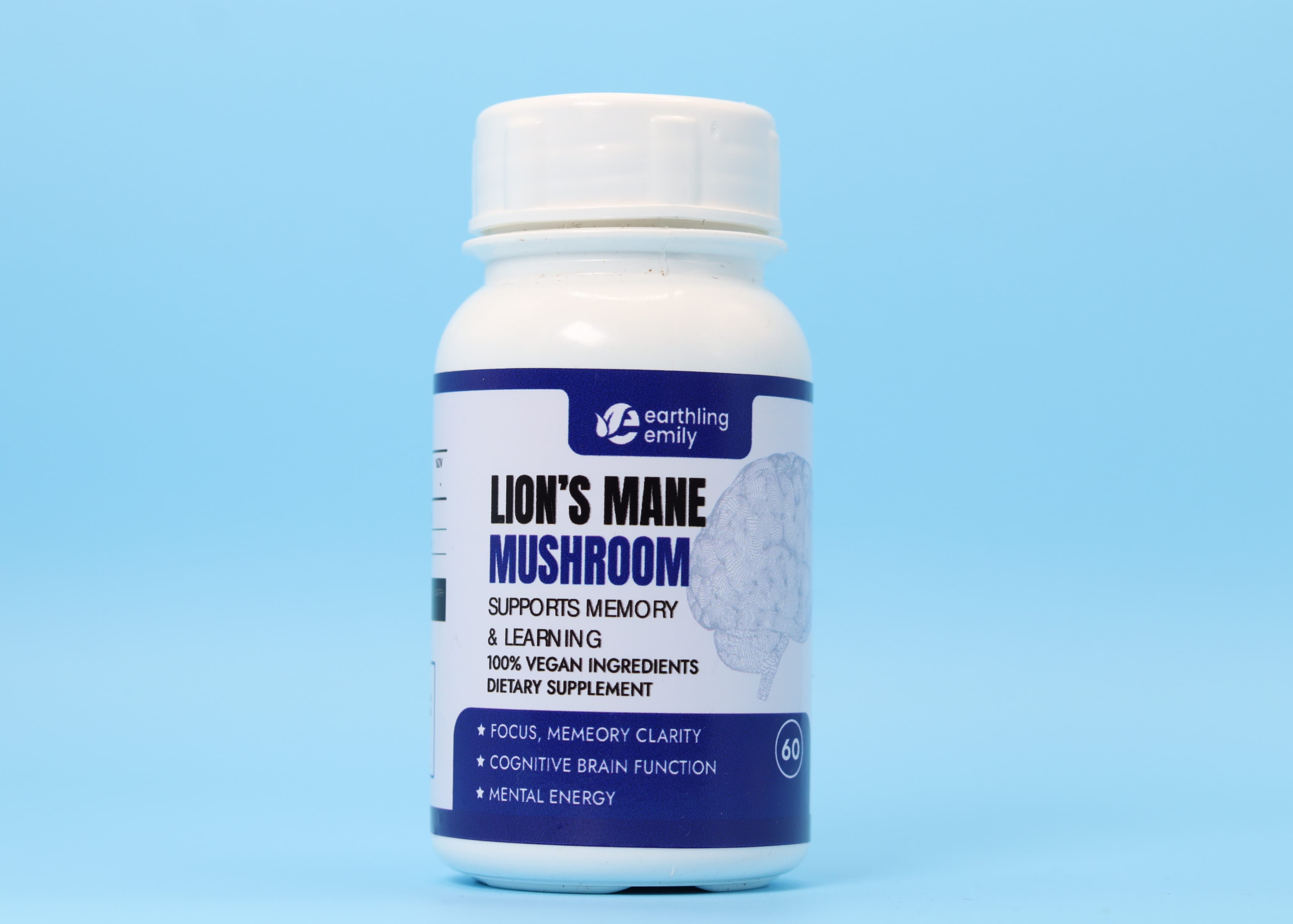 Lion’s Mane Mushroom – Supports Memory & Learning