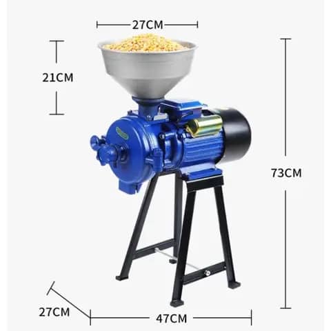 Moulin Électrique Commercial pour Aliments Secs, Chili, Poivre Noir, Riz, Blé, Maïs, Grains, Maïs, Broyeur, Machine de Broyage et de Concassage
