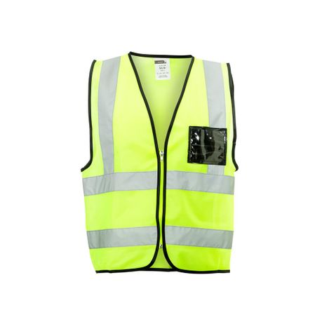 Lime Reflective Vest With